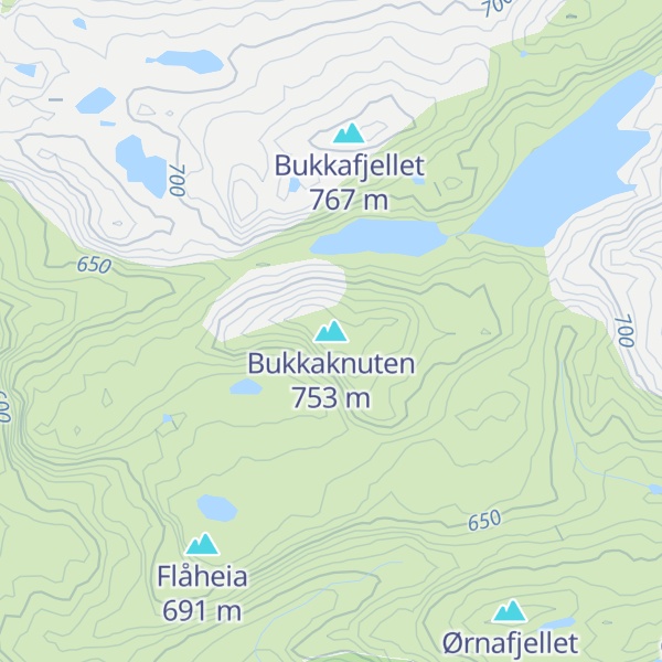Map of Bukkaknuten