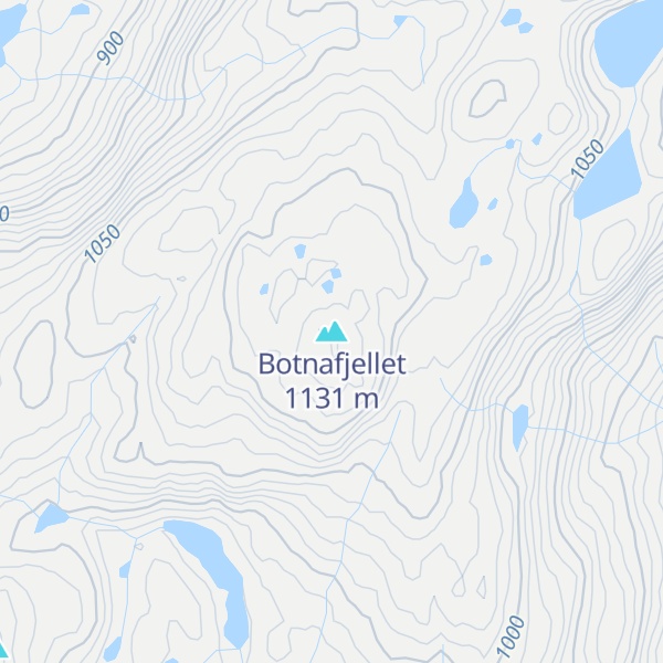 Map of Botnafjellet