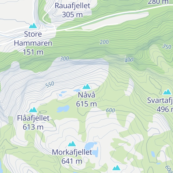 Map of Nåvå
