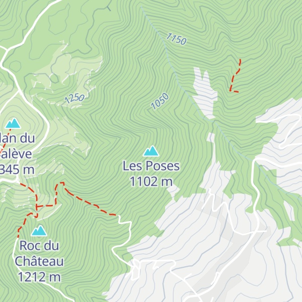 Map of Les Poses