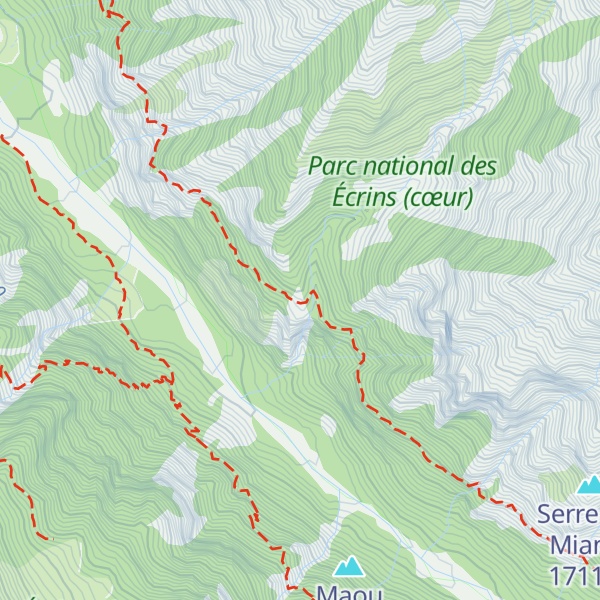 Map of Cabane de Londonnière