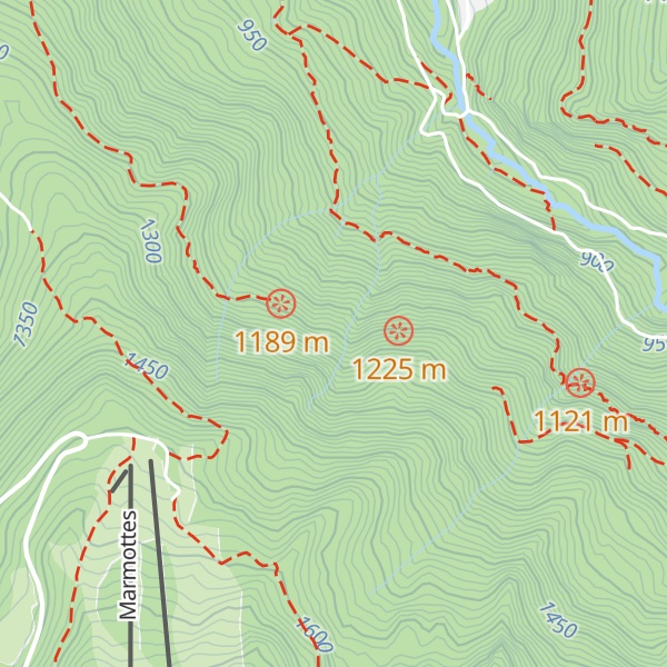 Map of La Racine