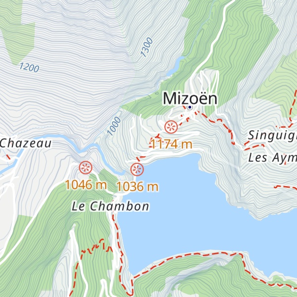 Map of Usine Hydroélectrique de Mizoën
