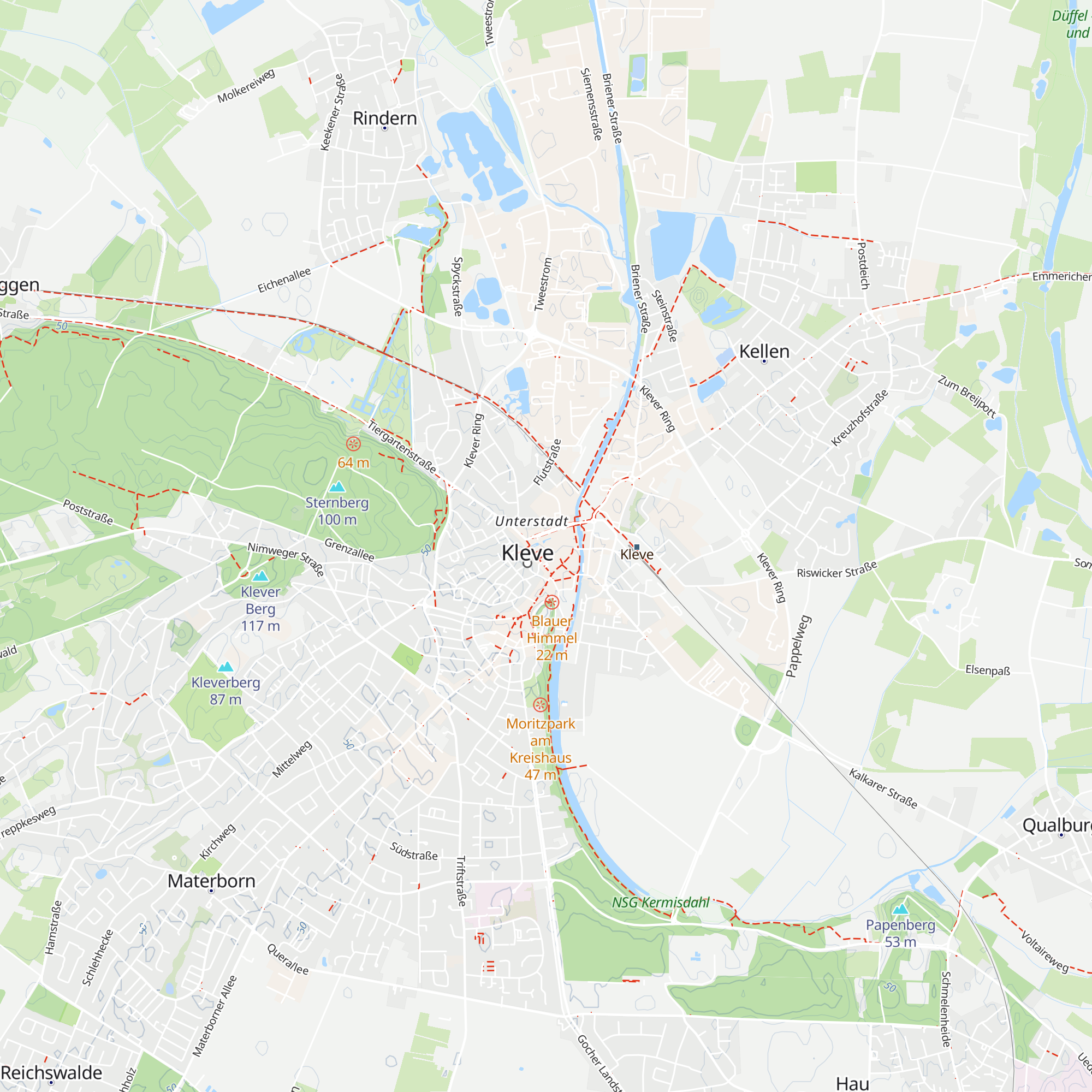 Tourist Information map