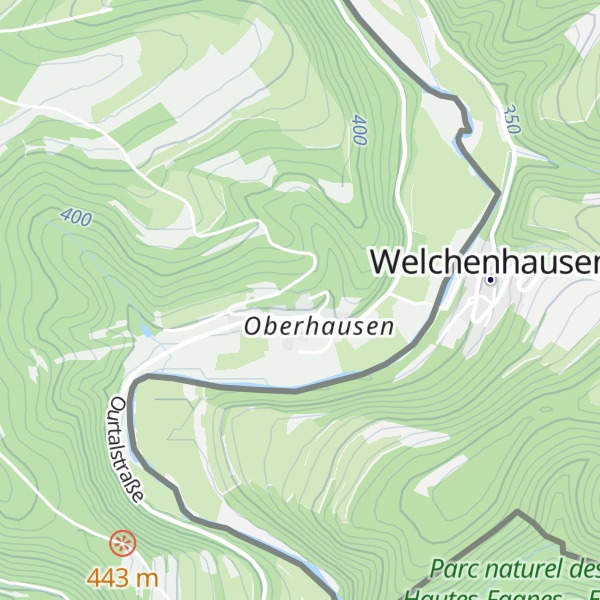 Map of Schloss Oberhausen