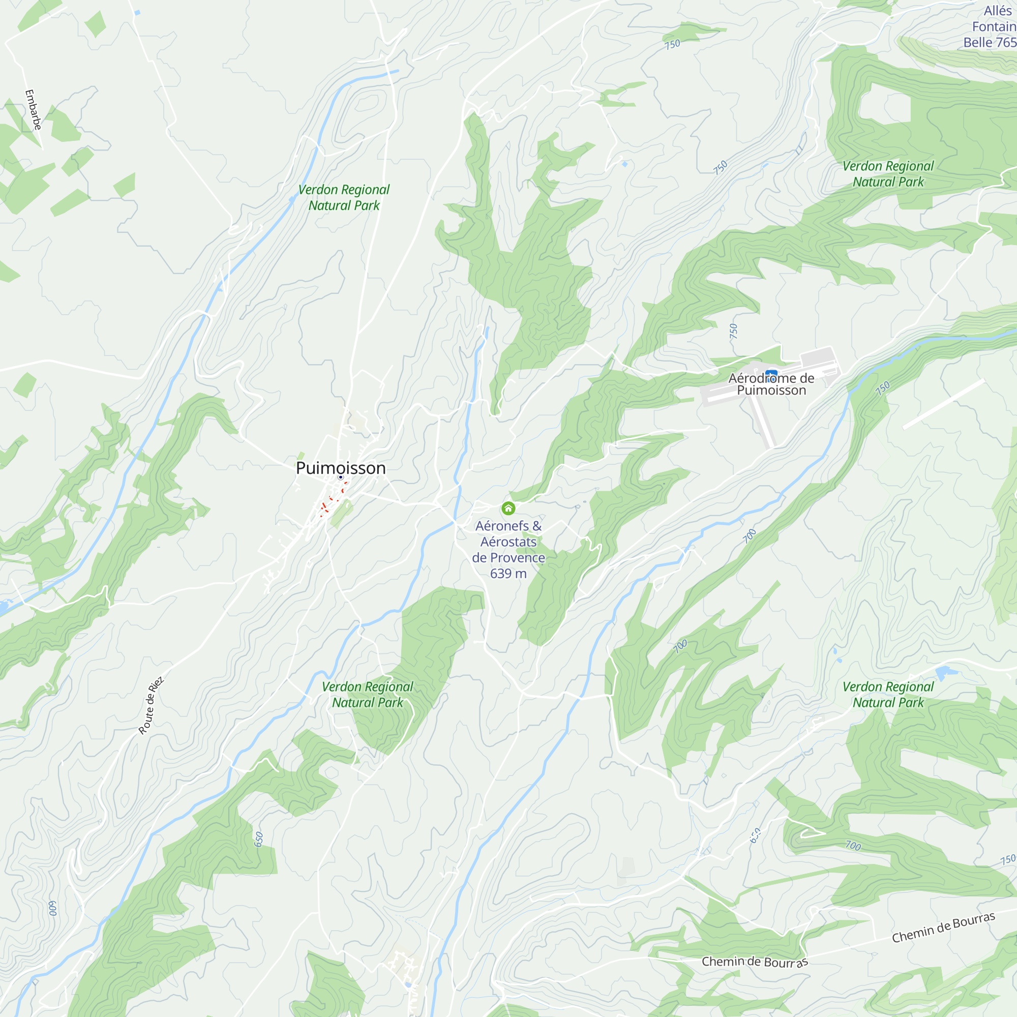 Aéronefs & Aérostats de Provence map