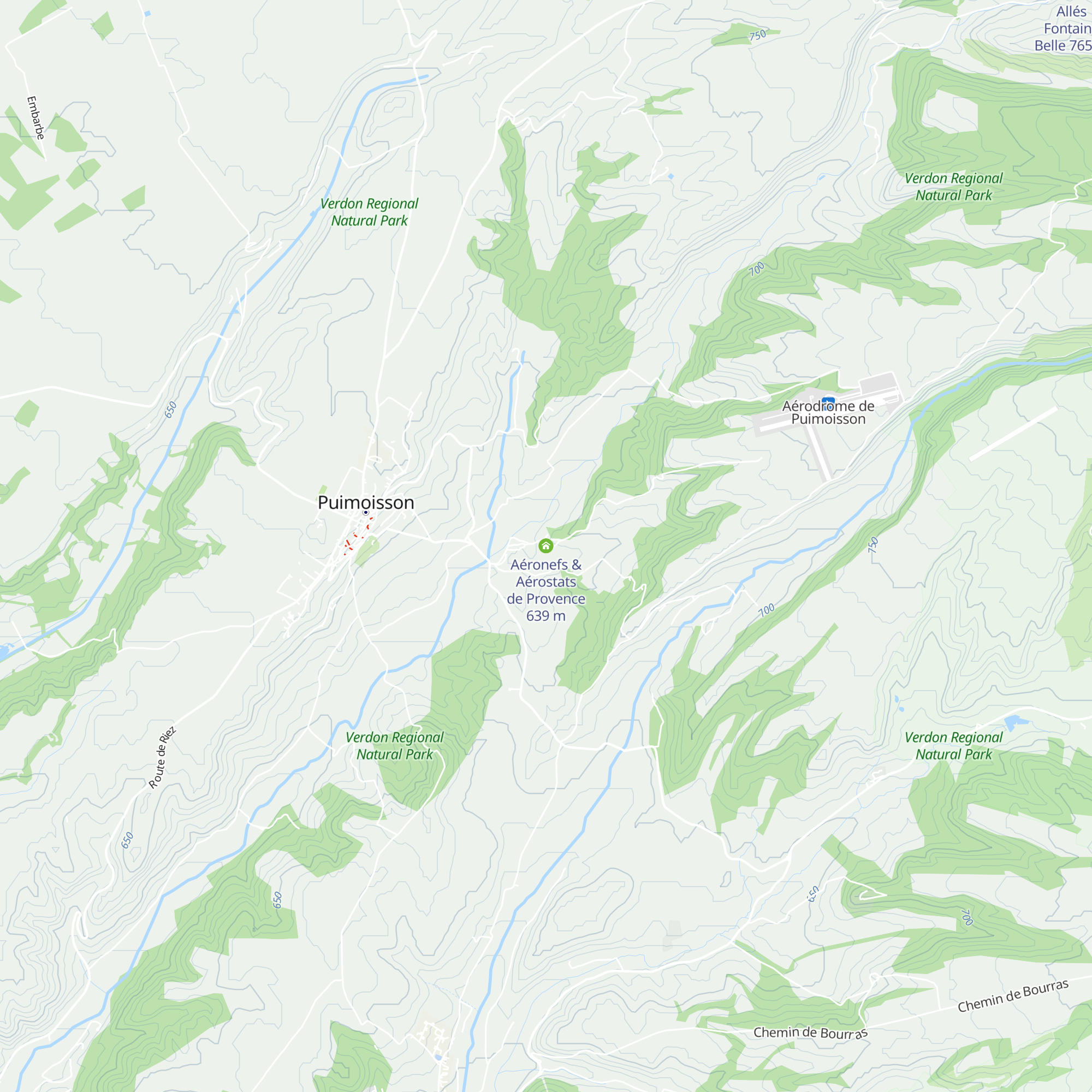 Aéronefs & Aérostats de Provence map