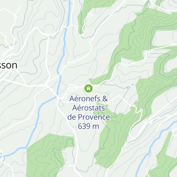 Map of Aéronefs & Aérostats de Provence