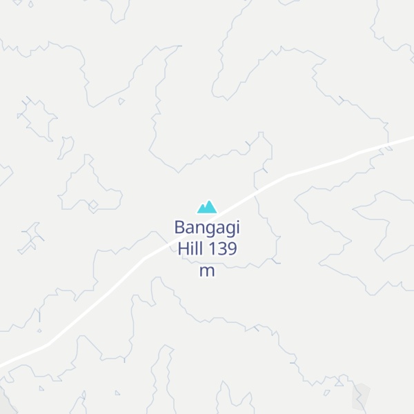 Map of Bangagi Hill