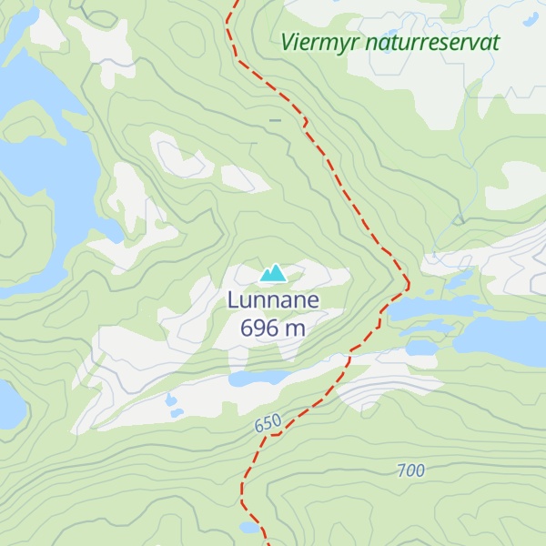 Map of Lunnane