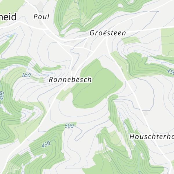 Map of Ronnebësch