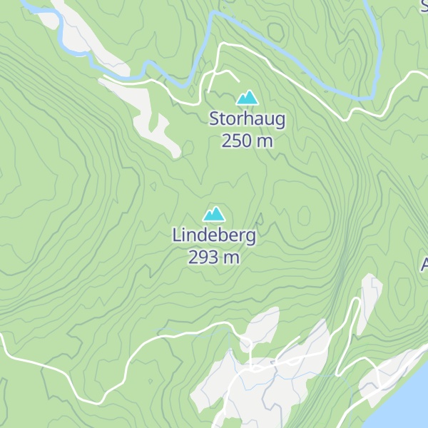 Map of Lindeberg