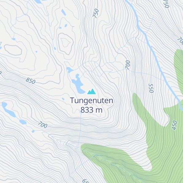 Map of Tungenuten
