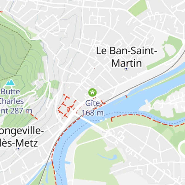Map of Gîte
