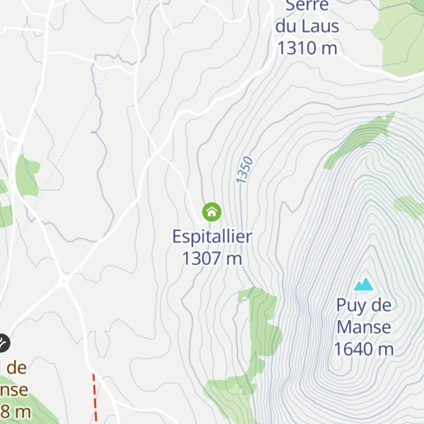 Map of Espitallier