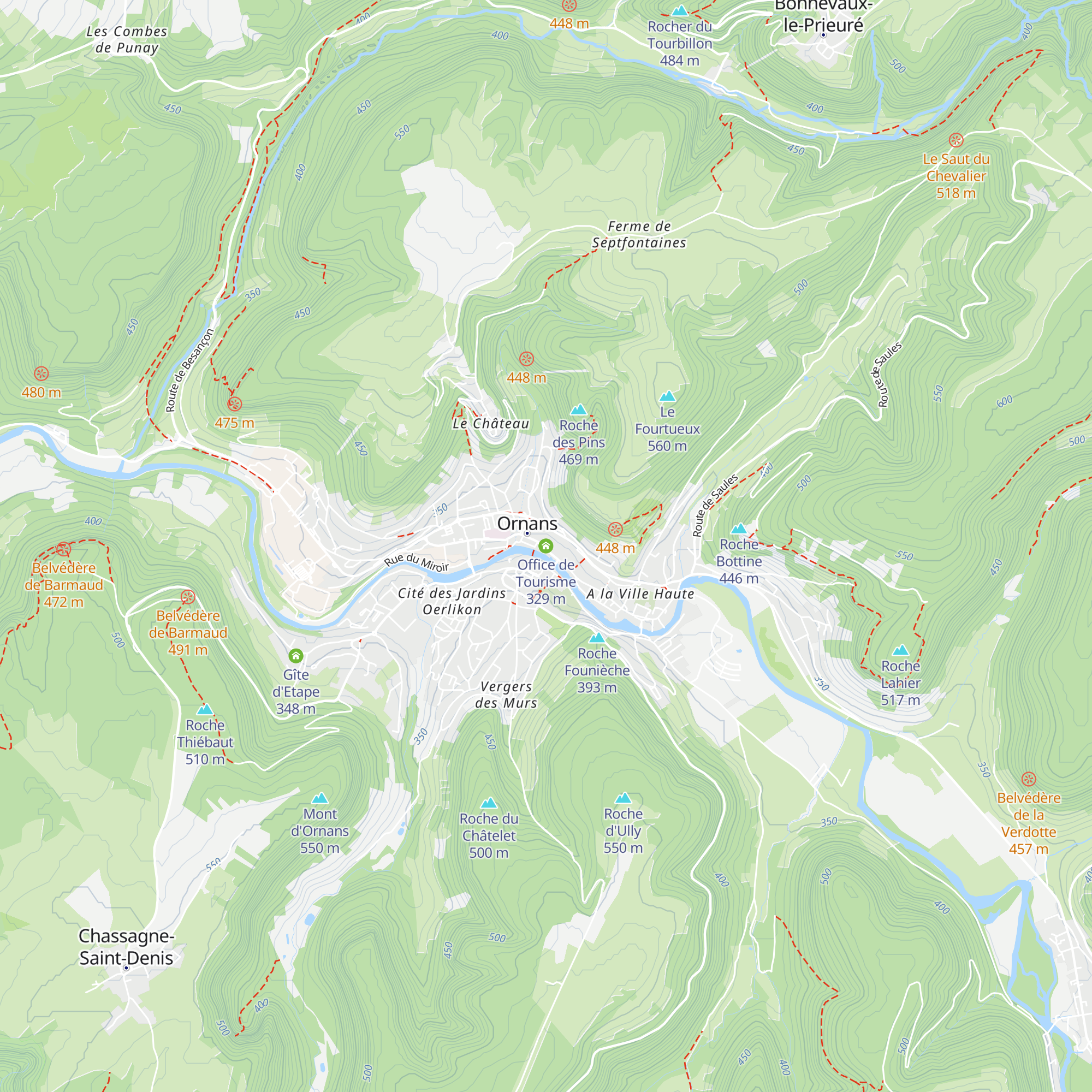 Office de Tourisme map