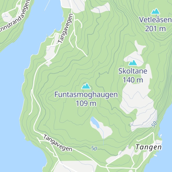 Map of Funtasmoghaugen