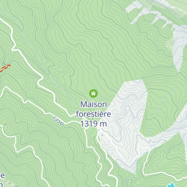Map of Maison forestière
