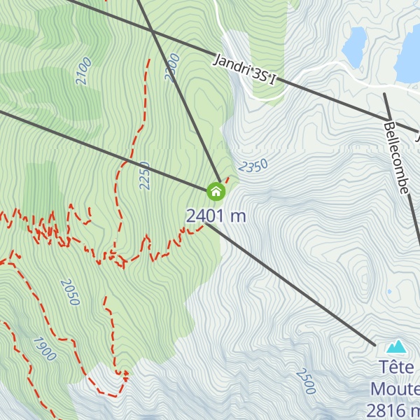 Map of Le Diable au Cœur