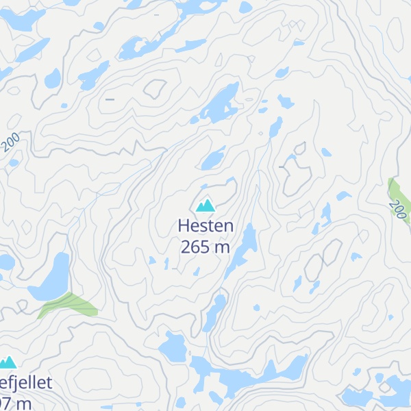 Map of Hesten