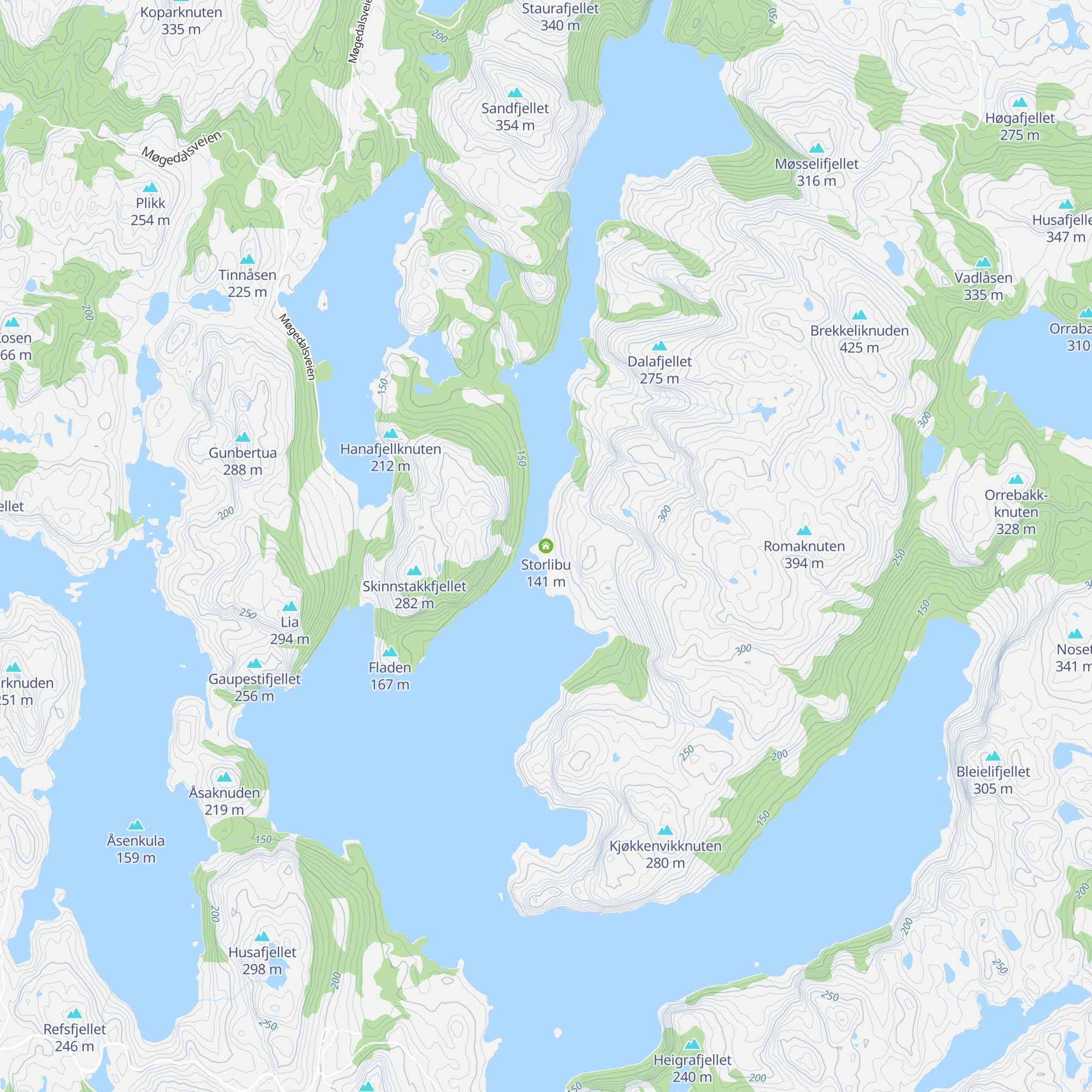 Storlibu map