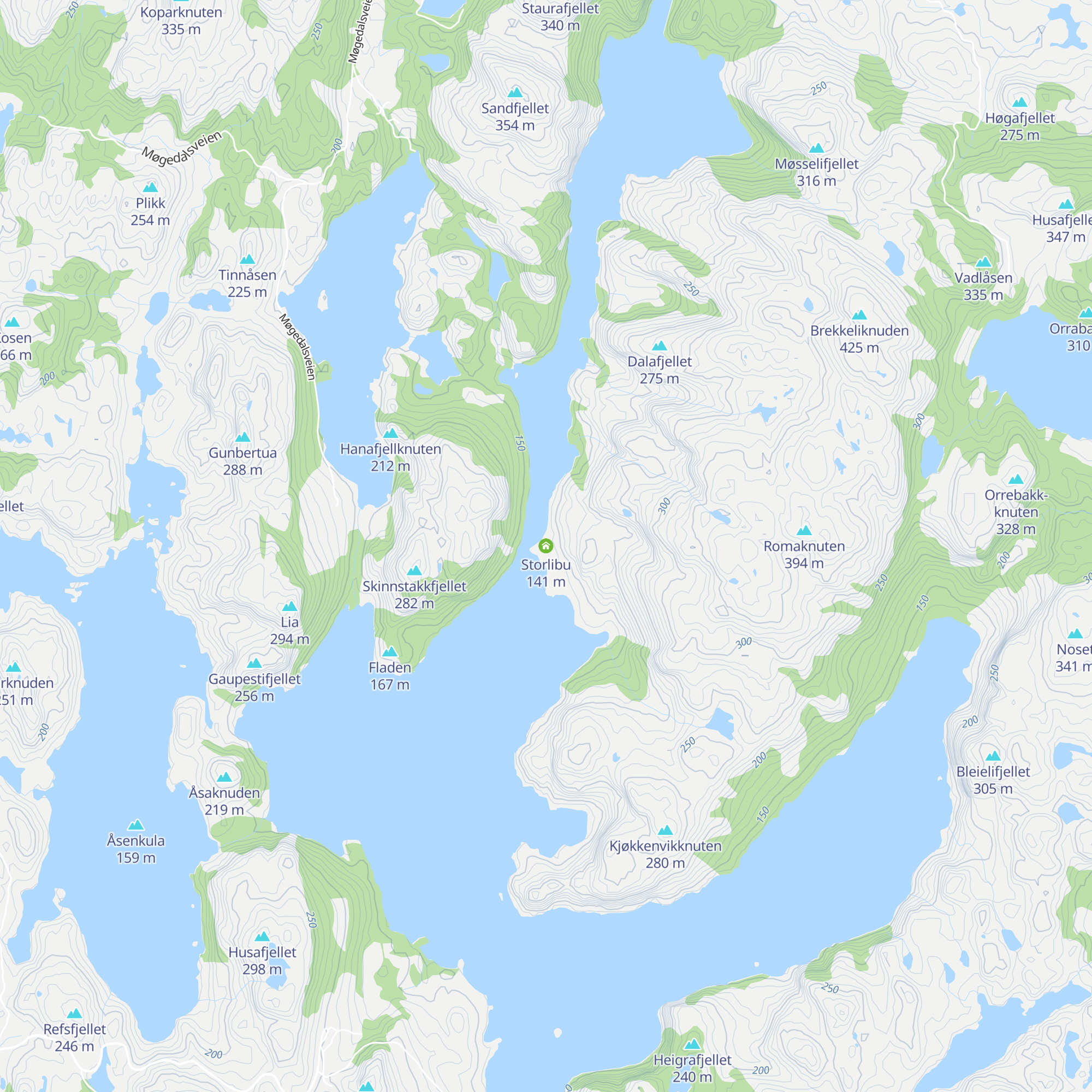 Storlibu map