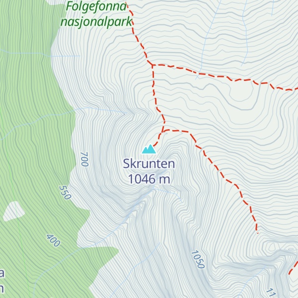 Map of Skrunten