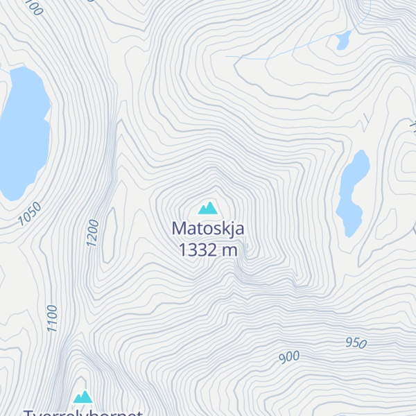 Map of Matoskja