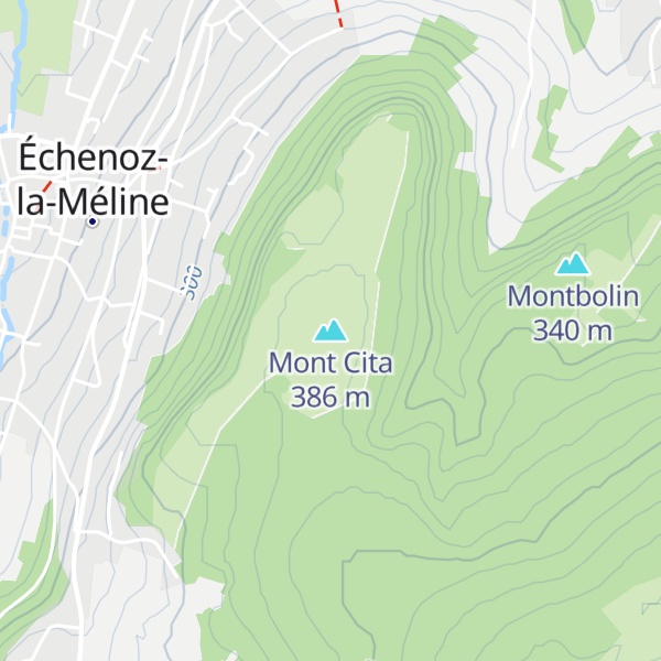 Map of Mont Cita