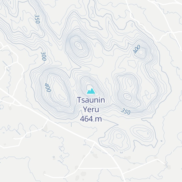 Map of Tsaunin Yeru