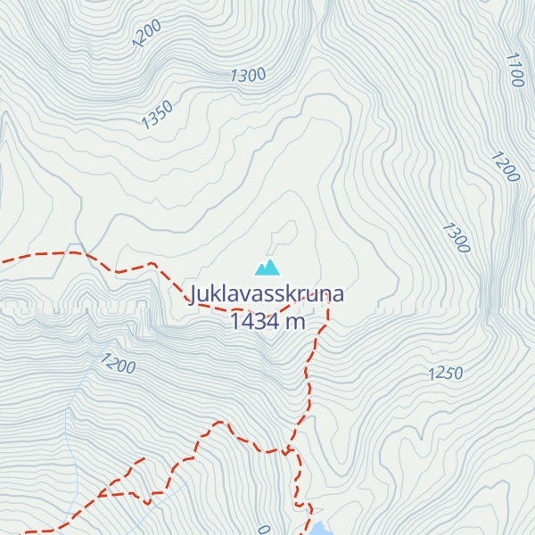 Map of Juklavasskruna
