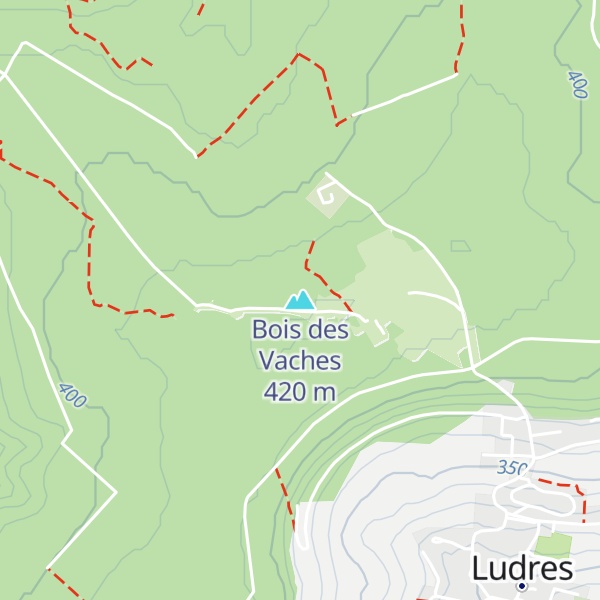 Map of Bois des Vaches
