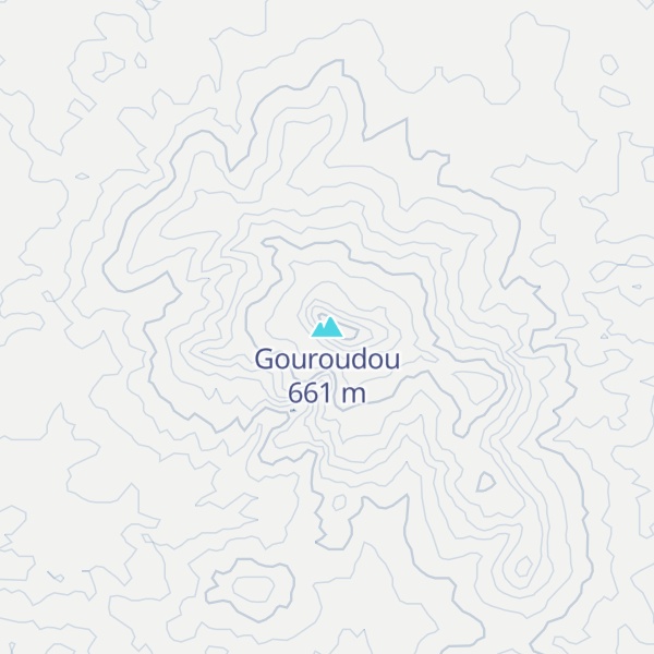 Map of Gouroudou