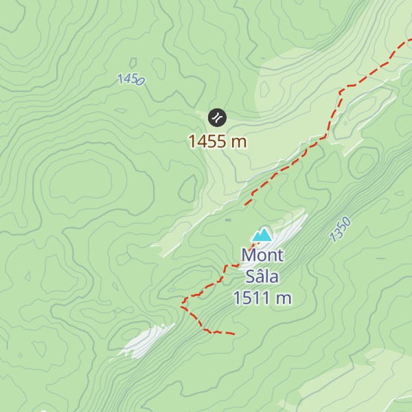 Map of Cabane des Electriciens