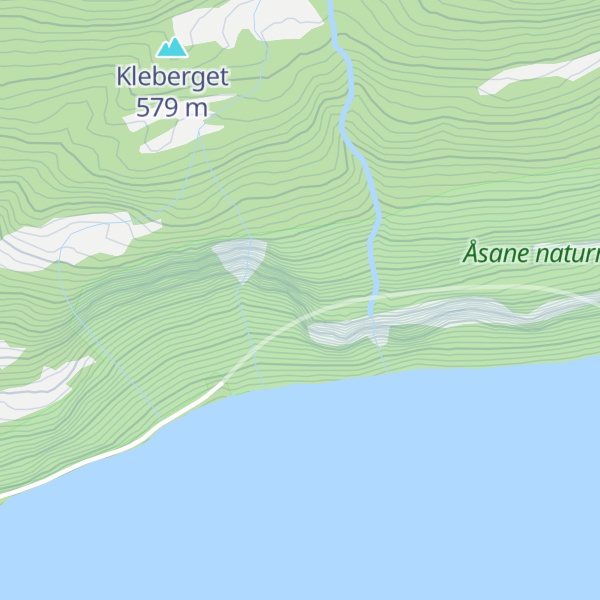 Map of Preikestolen