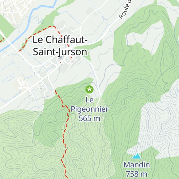 Map of Le Pigeonnier