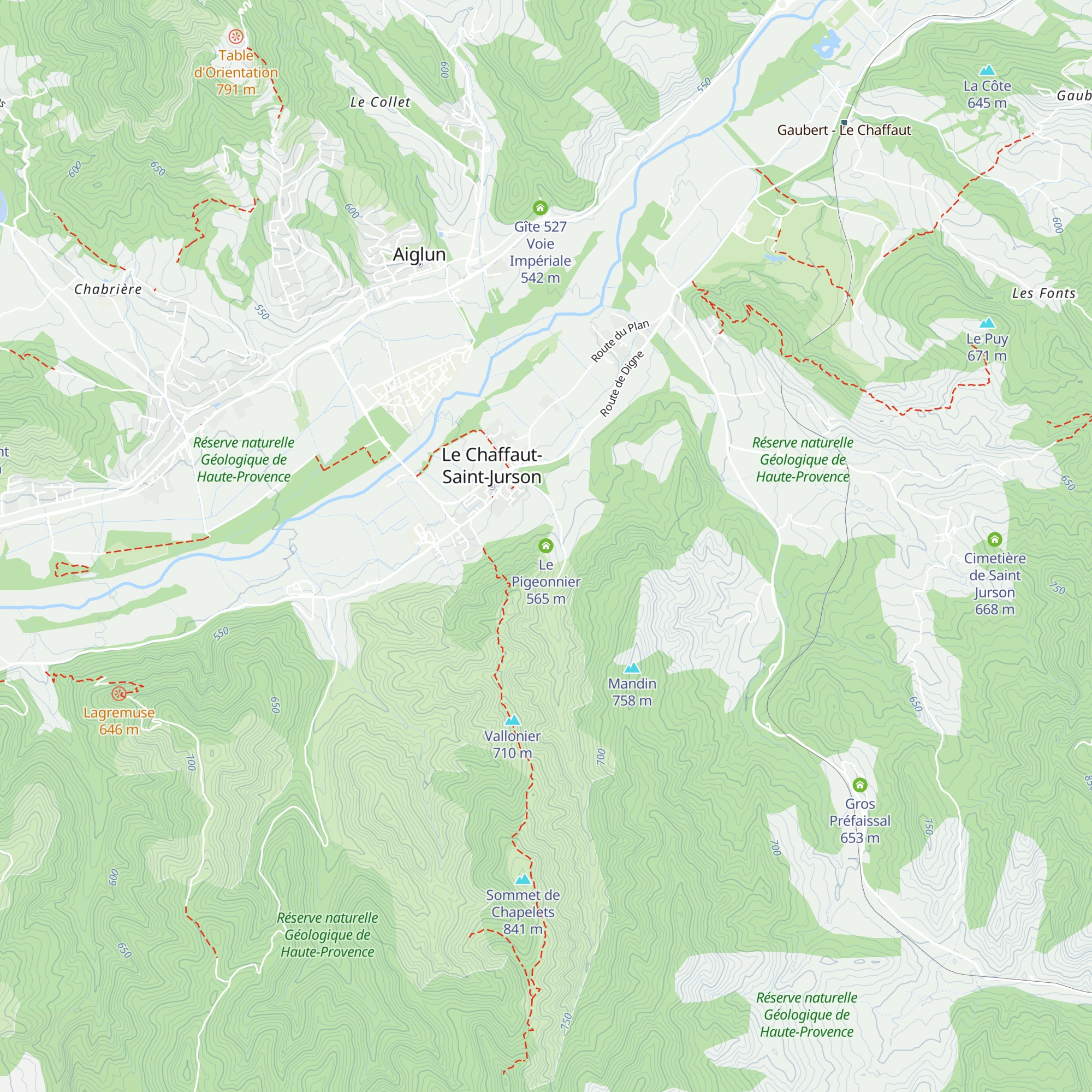 Le Pigeonnier map