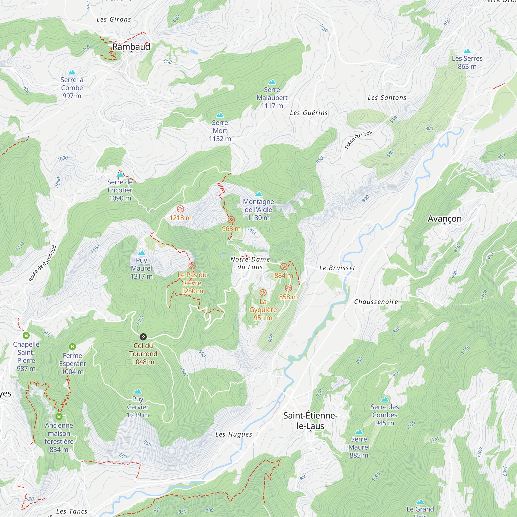Gîte Béthanie map