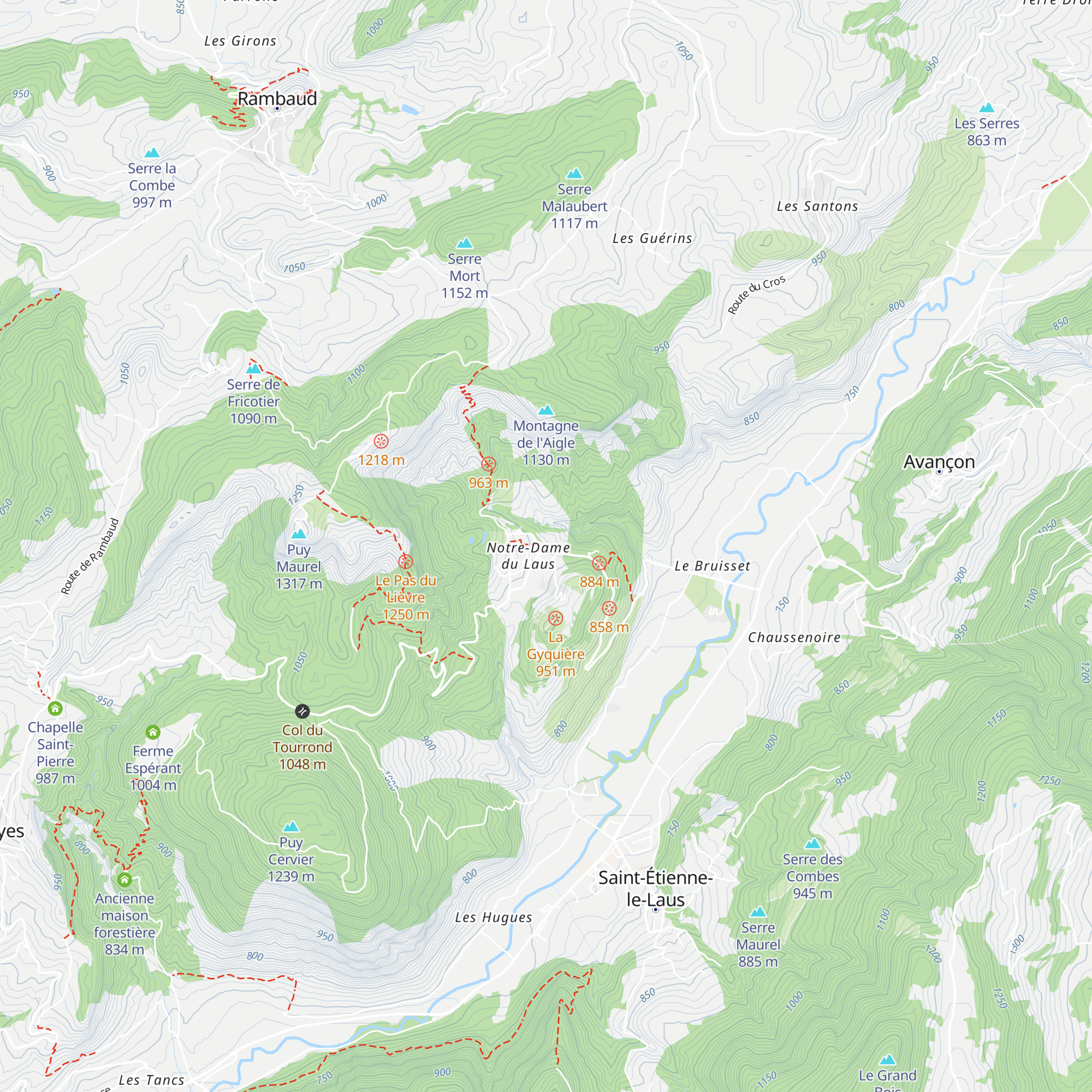 Gîte Béthanie map
