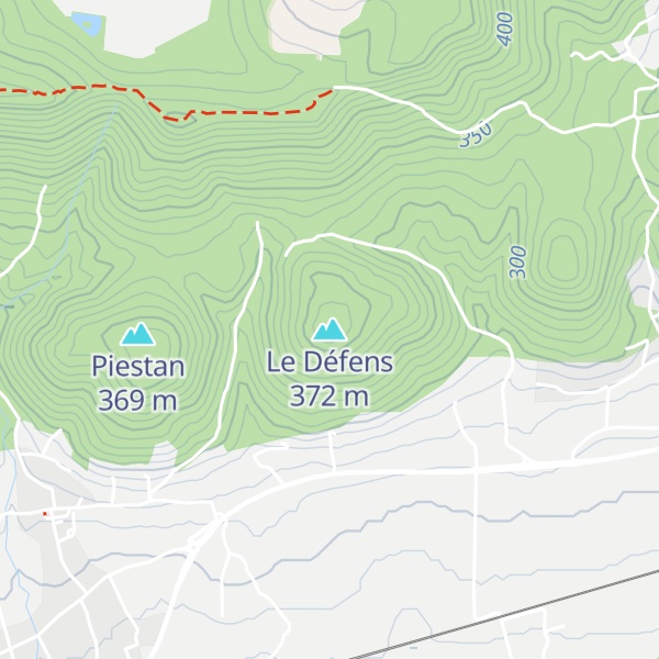 Map of Le Défens