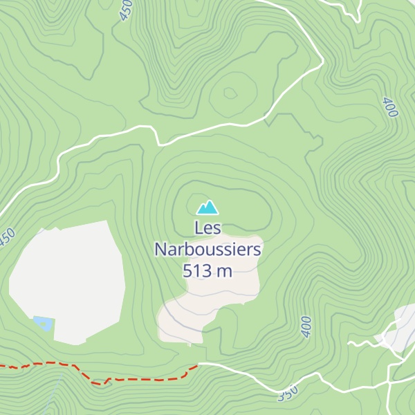 Map of Les Narboussiers