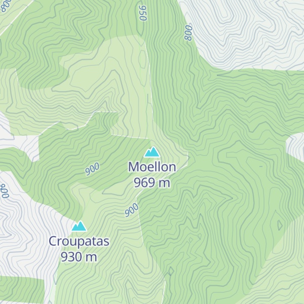 Map of Moellon