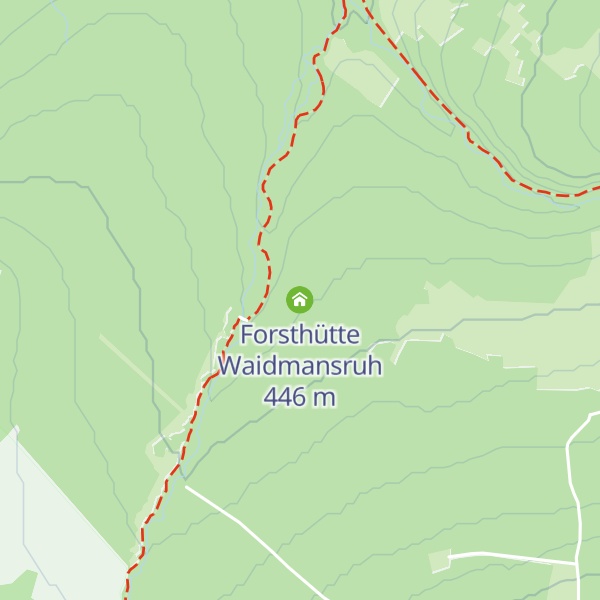 Map of Forsthütte Waidmansruh