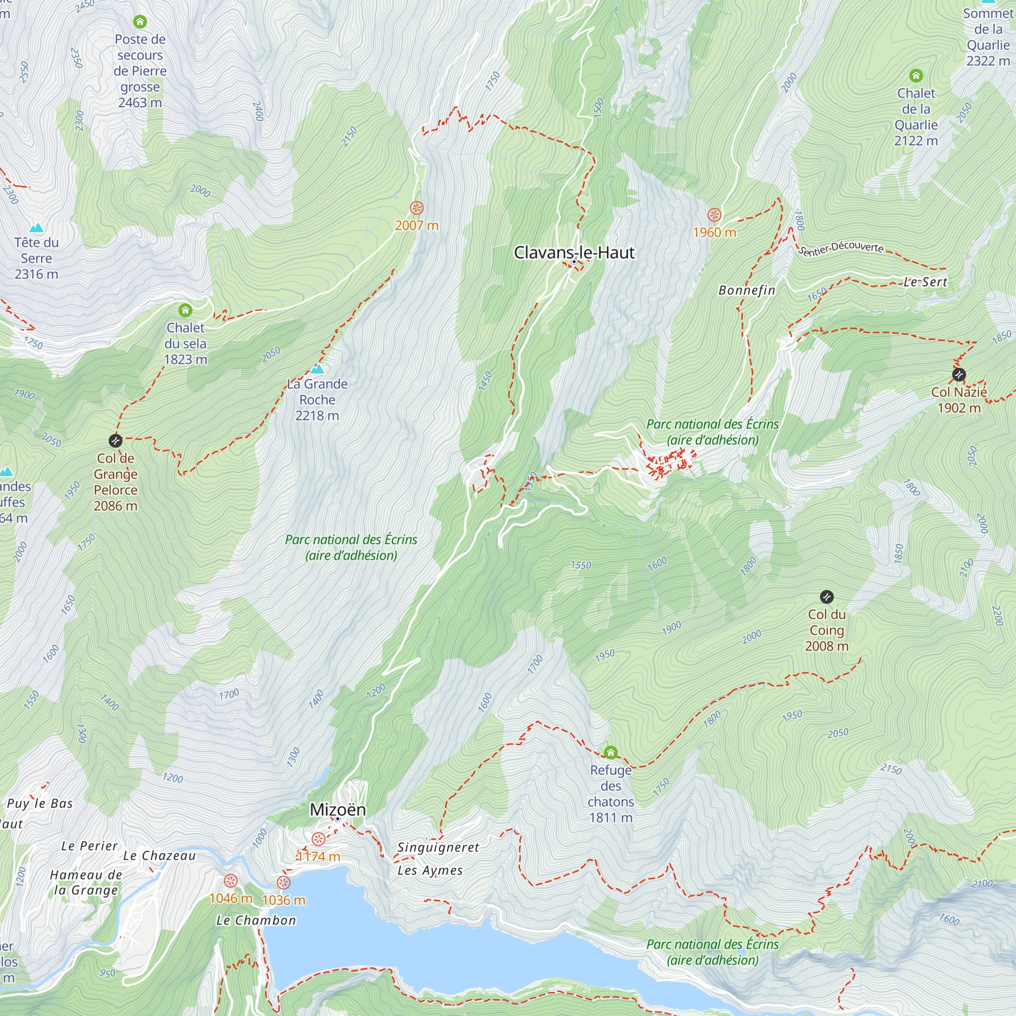Moulin Communal map