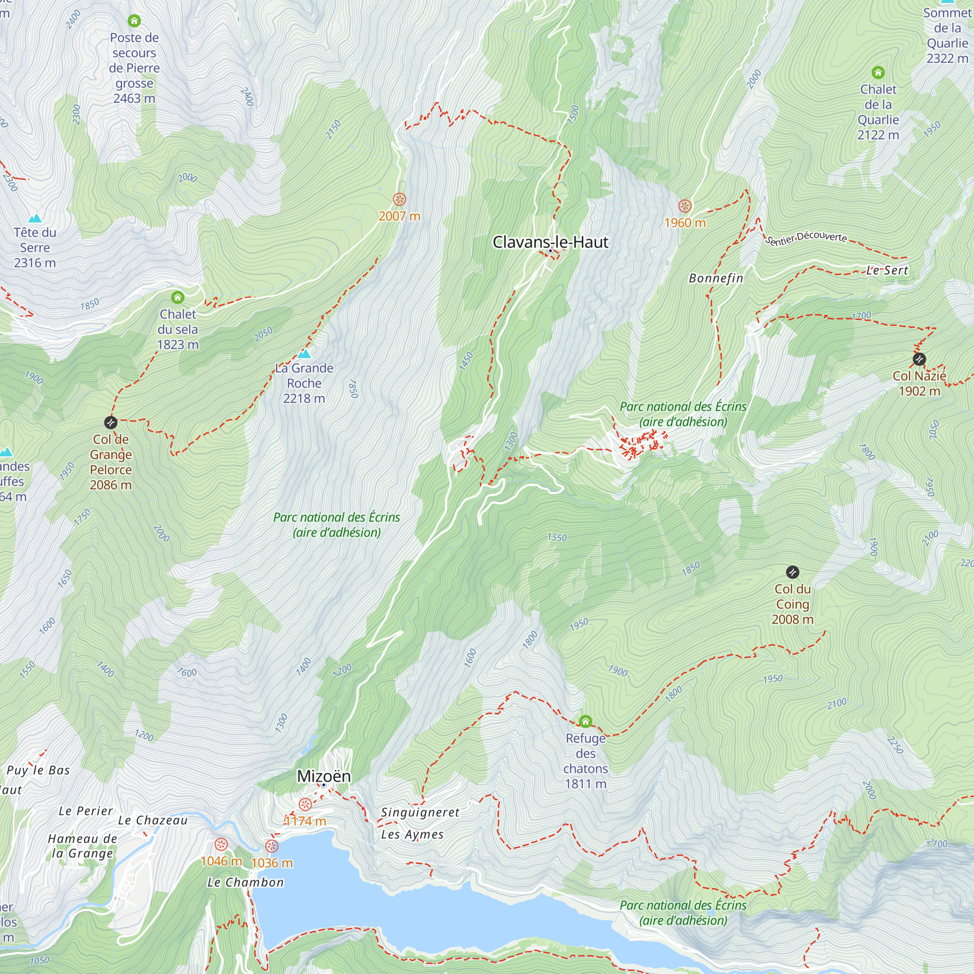 Moulin Communal map
