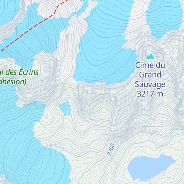 Map of Cime du Petit Sauvage