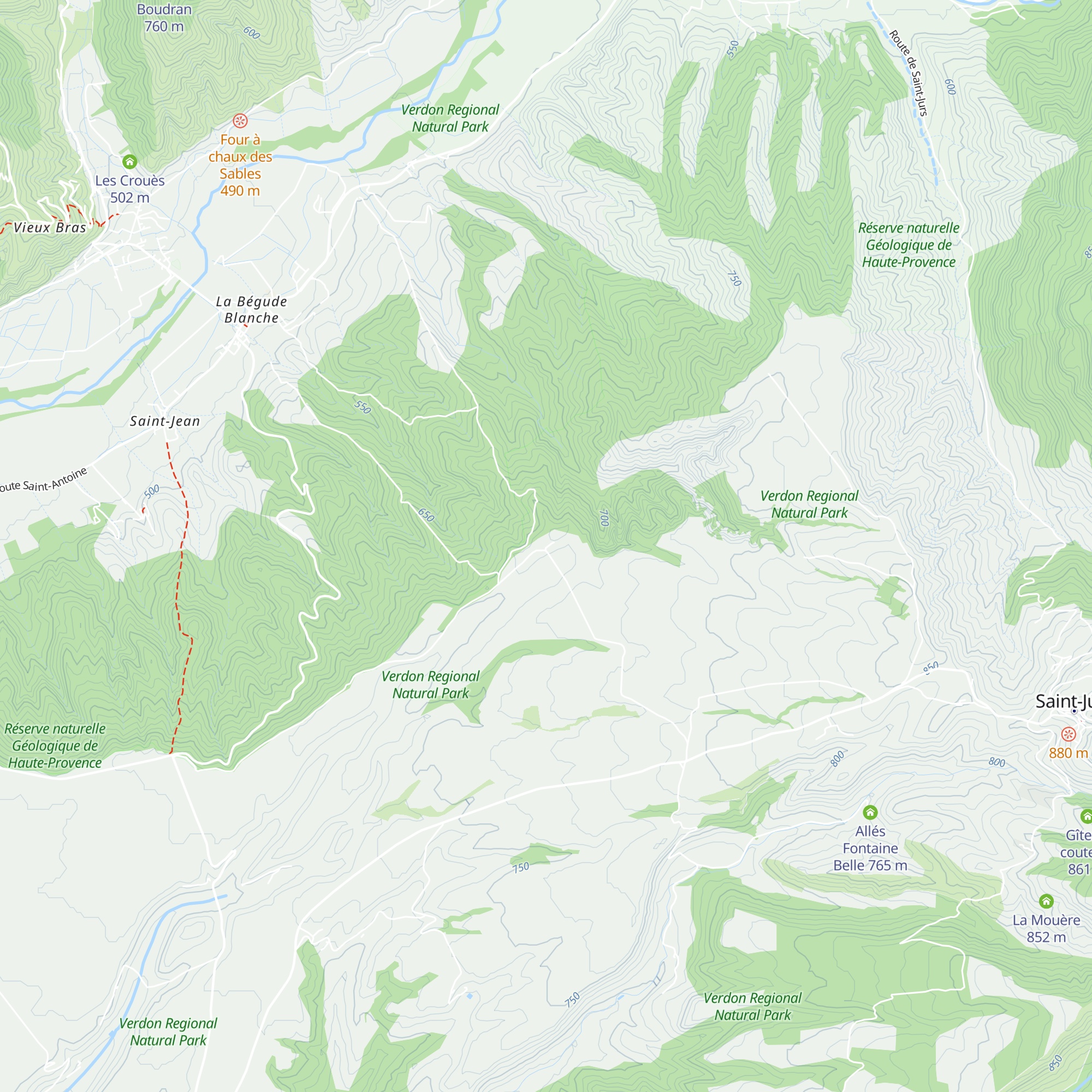 La Blache map