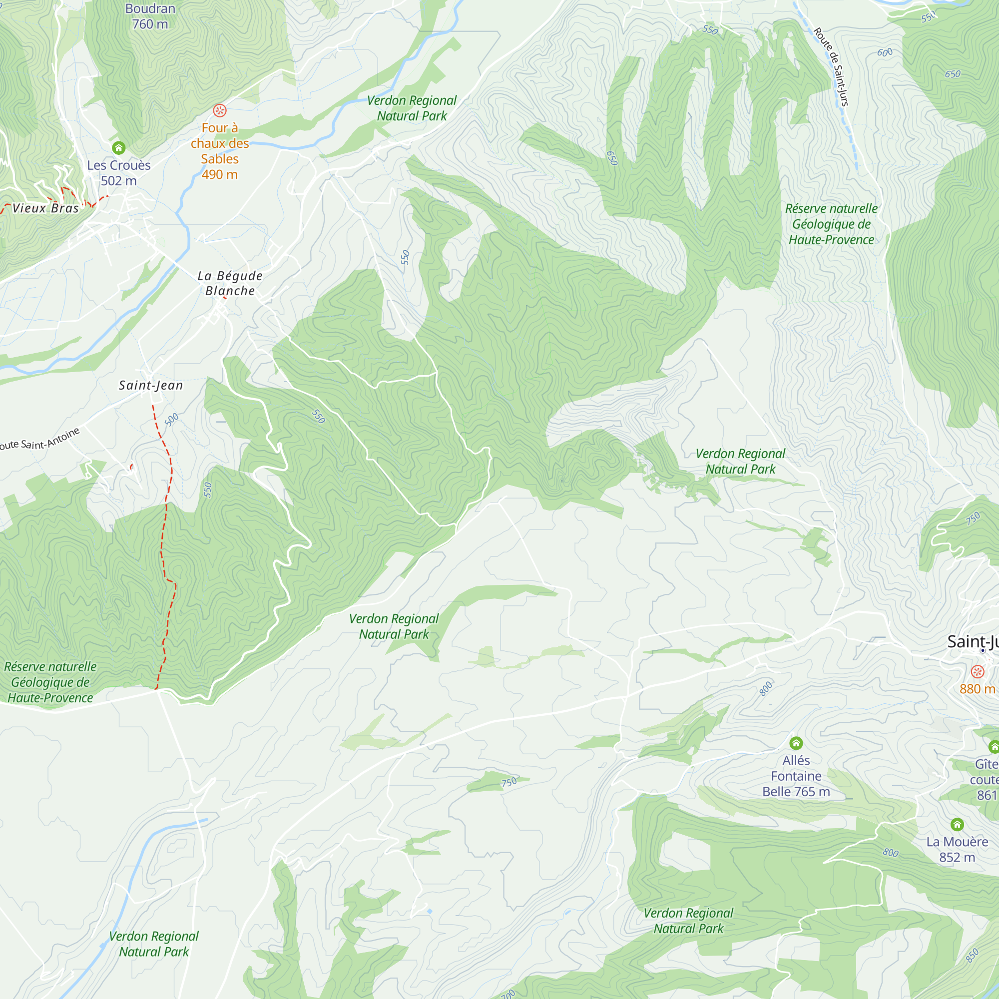 La Blache map