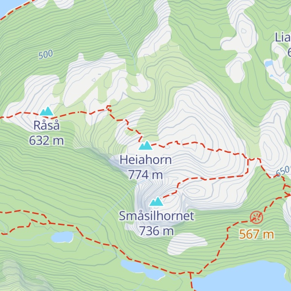 Map of Heiahorn