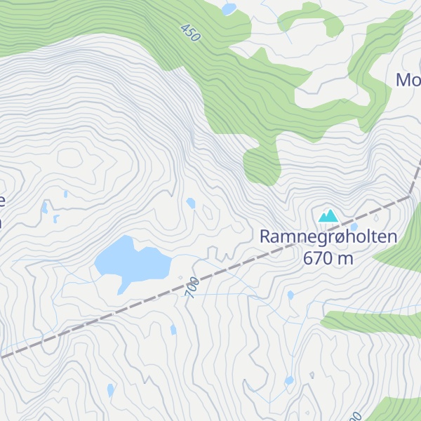 Map of Rannegrøde